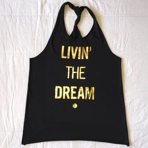 Pure Barre branded graphic tank